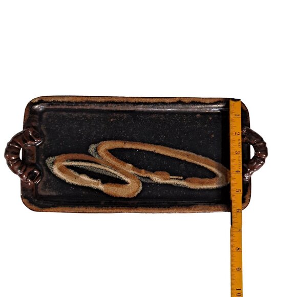 Margaret And Rick Fitch Studio Pottery Tray Mid Century Modern Style - Picture 6 of 6